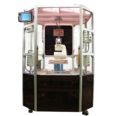 中子用バリ取りロボット